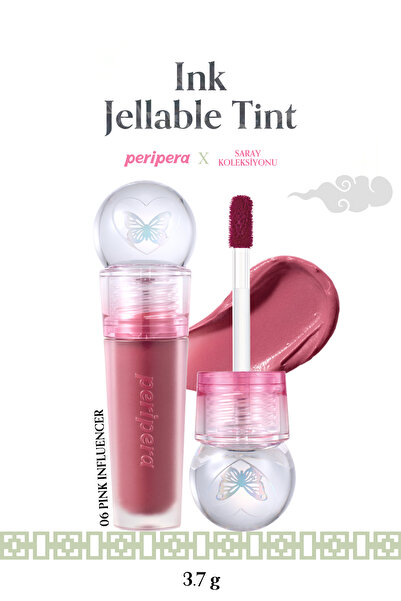 PERIPERA Water-Based, Non-Weighty, Gel-Textured Tint Ink Jellable Tint (06 Pi...