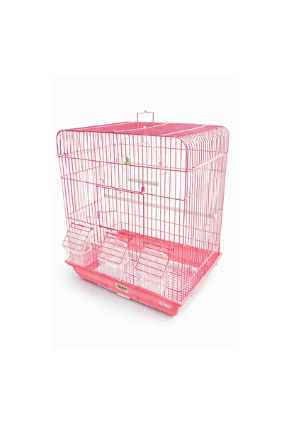 Dayang قفص طيور دايانغ موديل A3109 – قفص معدني مدمج مع أوعية طعام ومجاثم