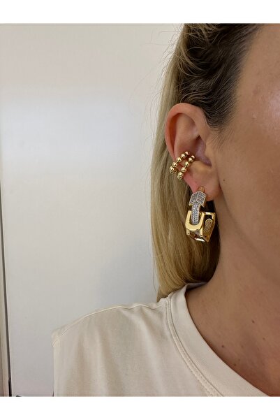 GLARE JEWELRY CO Erosun Oku Modeli Lüks Melis Göral Model Zirkon Taşlı Çelik ...