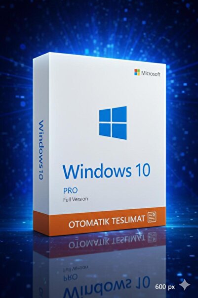 MICROSOFT Windows 10 Pro Dijital Lisans Anahtarı Kalıcı Key Ömür Boyu