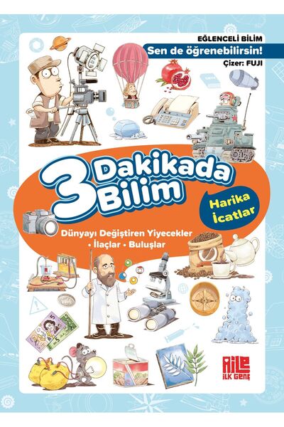 Aile Yayınları 3 Dakikada Bilim-2 / Harika İcatlar
