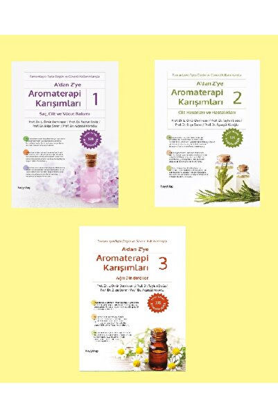 hayykitap Aromaterapi Karışımlar 1 - 2 - 3 Set