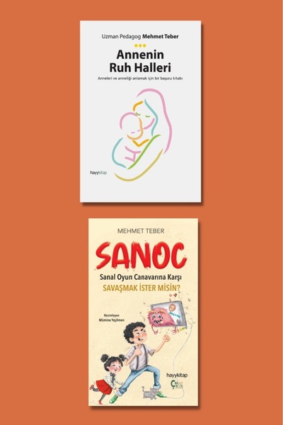 hayykitap Mehmet Teber 2 lü Set 1 / SANOC - ANNENİN RUH HALLERİ