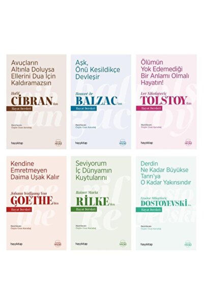 hayykitap Özgün Ozan Karadağ Kişisel Gelişim Seti 6 Kitap