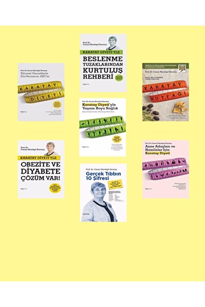 hayykitap Prof. Dr. Canan Karatay 7'li Kitap Seti
