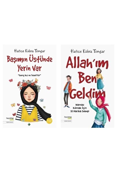 hayykitap Allahım Ben Geldim + Başımın Üstünde Yerin Var (2 Kitap) Hatice Küb...