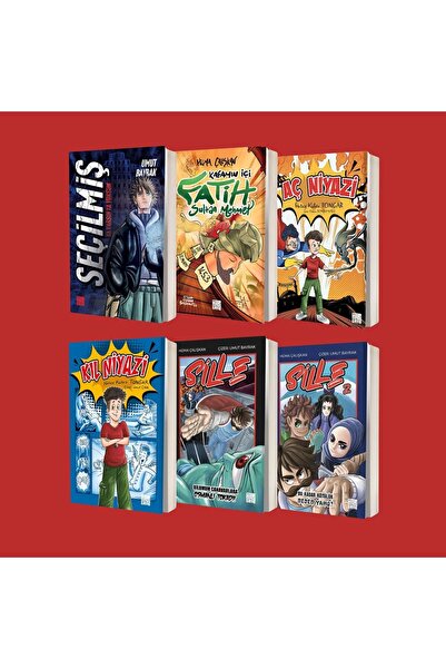 Aile Yayınları 6 Lı set / YA VARSIN YA YOKSUN-FATİH SULTAN MEH.-AÇ NİYAZİ-KIL...