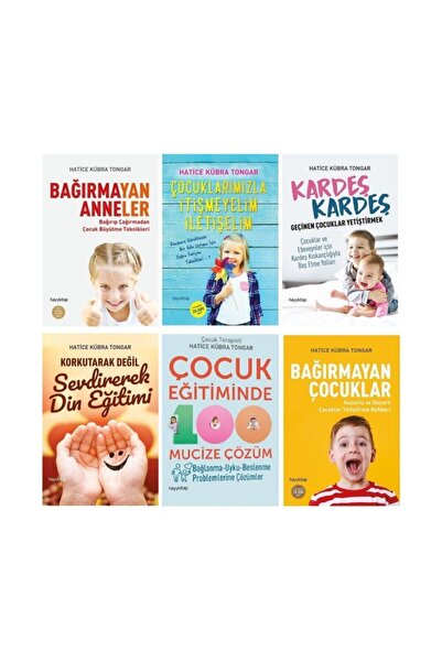 hayykitap Hatice Kübra Tongar Mutlu Aile Seti 6 Kitap-B.Anneler-B.Çocuklar-K....