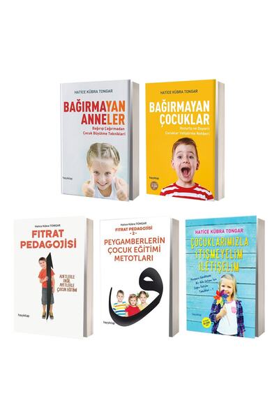 hayykitap Hatice Kübra Tongar En Çok Okunan Çocuk Eğitimi Kitapları Seti 5 Ki...