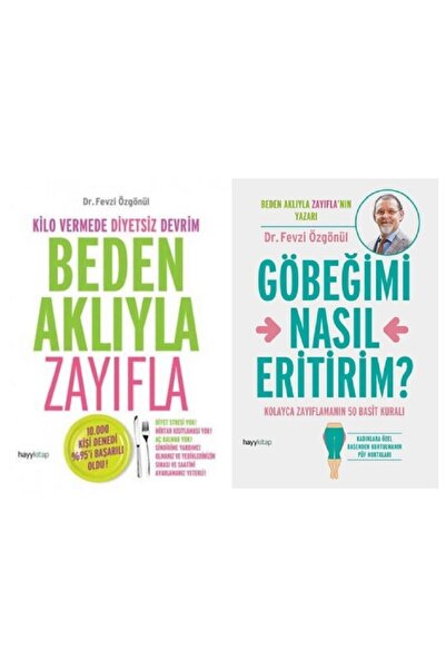 hayykitap Beden Aklıyla Zayıflama + Göbeğimi Nasıl Eritirim 2 Kitap Set
