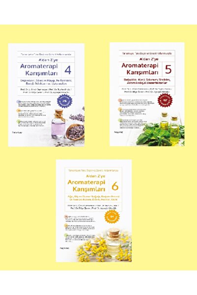 hayykitap Aromaterapi Karışımlar 4 - 5 - 6 Set