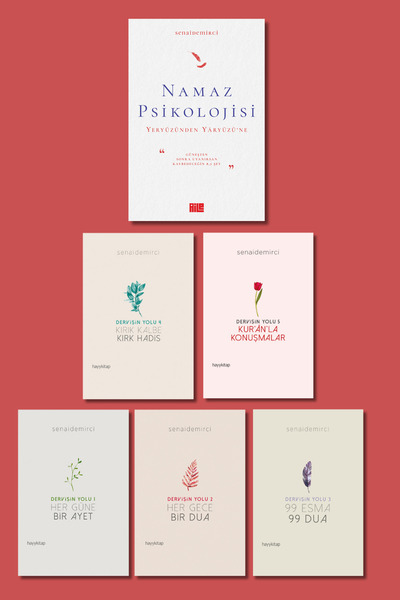 hayykitap Senai Demirci 6 lı Set / DERVİŞİN YOLU 1 - 2 - 3 - 4 - 5 - NAMAZ PS...