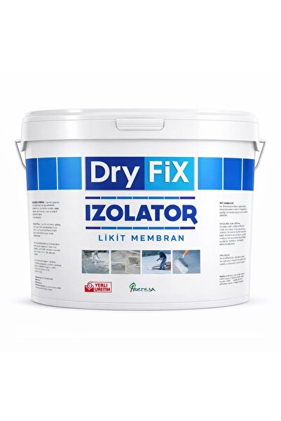 Dryfix İzolatör Elastomerik Likit Membran 5 Kg Uv'li