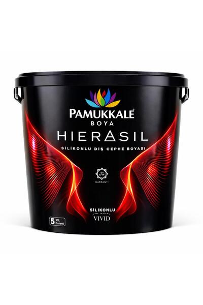 Genel Markalar Hierasil Silikonlu Dış Cephe Boyası 15 Lt Antrasit Gri Ral 7016