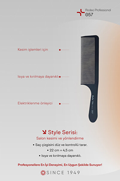 RODEO Μοντέλο Carbon Comb 057