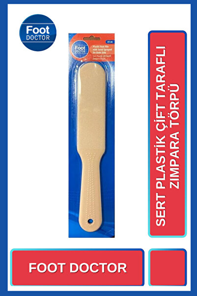 Foot Doctor Sert Plastik Çift Taraflı Zımpara Törpü