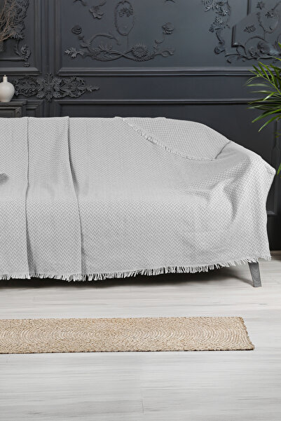 Pamuklu Koltuk Örtüsü 170x210 cm Tekli&Üçlü Koltuk,Çekyat ve Berjer İçin Şık Desenli Yıkanabilir