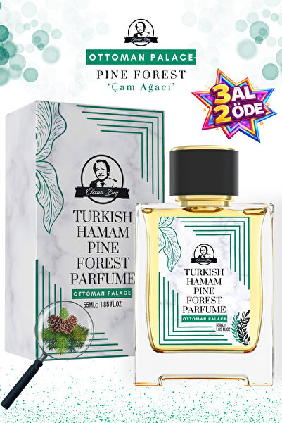 Özcan Bey Ottoman Serisi Çam Ağacı Kokulu Parfüm Pine Forest 55ml