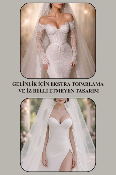 Atelier Tuberose حمالة صدر من السيليكون ذات خاصية التصاق عالية لزيادة حجم الص...