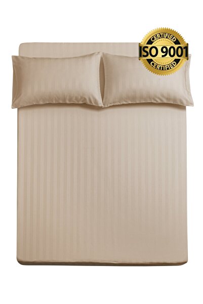 Master Home Textile طقم ملاءات كينج من الألياف الدقيقة، مقاس كينج، 3 قطع، تصم...