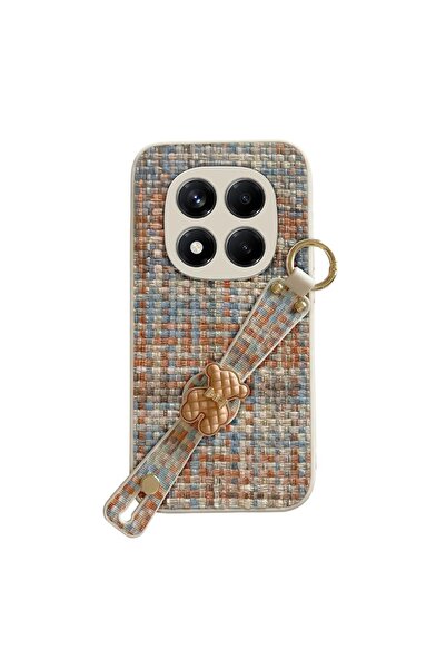 Zebana حافظة متوافقة مع هاتف Redmi Note 14 Pro، حافظة سيليكون تيدي باللون الب...