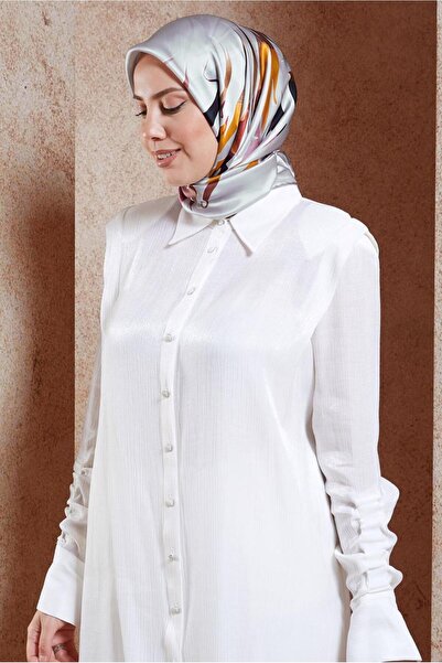 Alvina ALVİNA Μεταξωτό Φουλάρι 50479 - Άνετο και Μοντέρνο