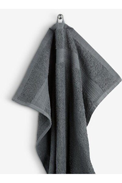 RootRise Uppsala Basic Face Towel Uppsala 50X90Cm Gray