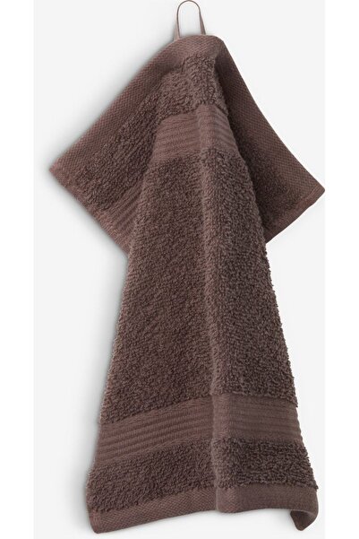 RootRise Karlstad Gold Small Towel Karlstad 28X30 Dark Brown