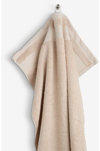 RootRise منشفة وجه نورا الذهبية نورا 50x100 لون رملي