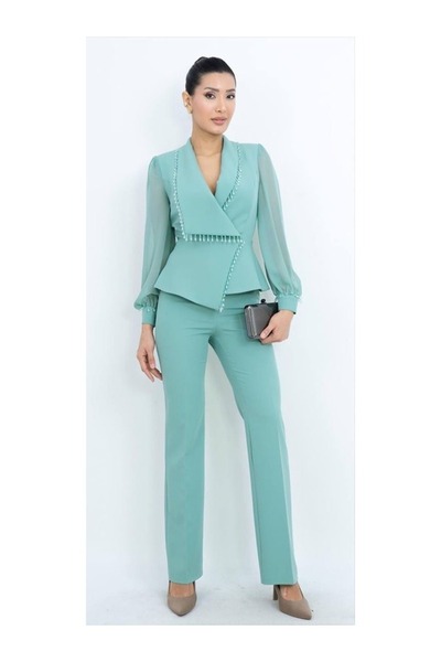 Dorne Moda Şifon Kol Takım