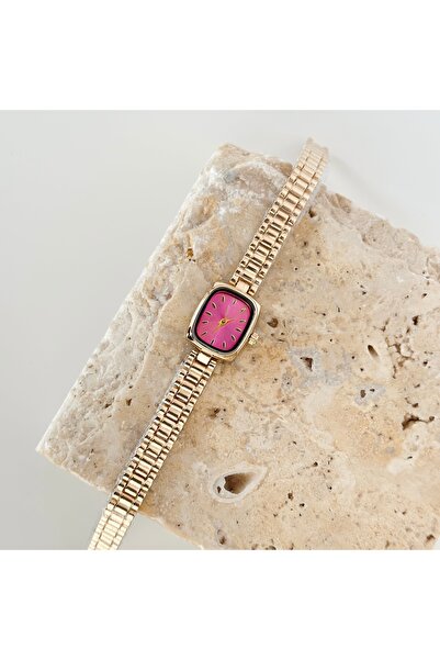 Vesce Atelier Simba Gold Saat Pink