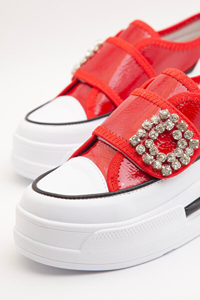 Mamito Ayakkabı Mdl 713 Velcro Stone Detailed Sports Shoes