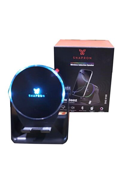 SNAPRON SNS-9100 SİYAH RGB BLUETOOTH SPEAKER SİYAH STAND