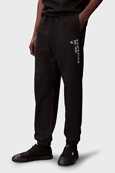 Calvin Klein Pamuk Karışımlı Havlu Kumaş Regular Fit Pantolon LV14RF248GUB1 E...