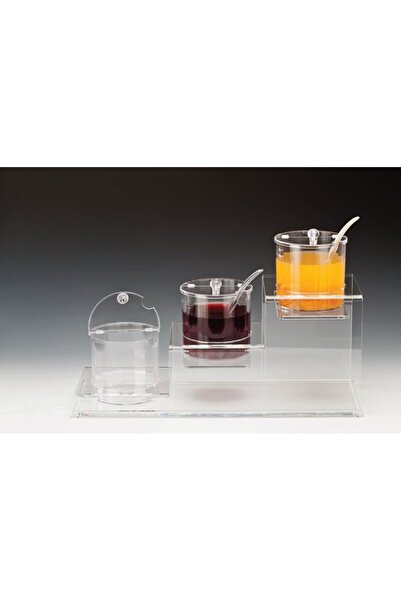 Zicco Polycarbonate Sauce Bowl and Jam Bowl Stand