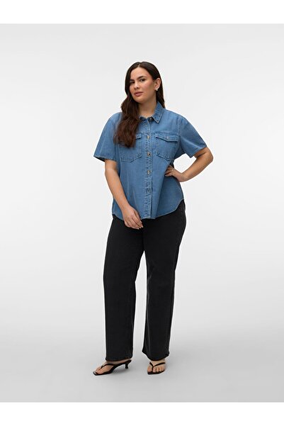 Veromoda Curve Jeanshemd VMCSIGGA Jeanshemd