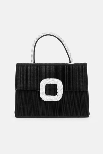 LikeMoon Πολυτελής Γυναικεία Τσάντα με Πέτρινη Λεπτομέρεια – Βραδινή Τσάντα &...