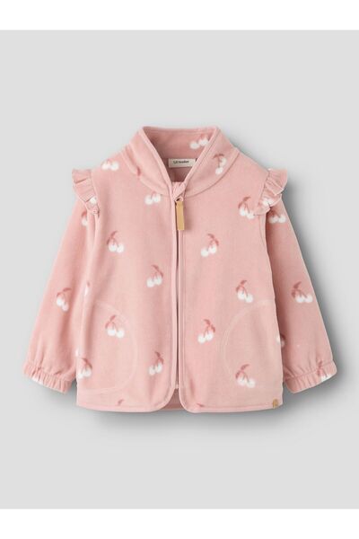 Lil' Atelier Fleecejacke Hoher Kragen