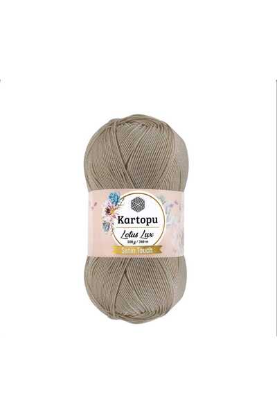 Kartopu Lotus Lux Silvery K861 Beige