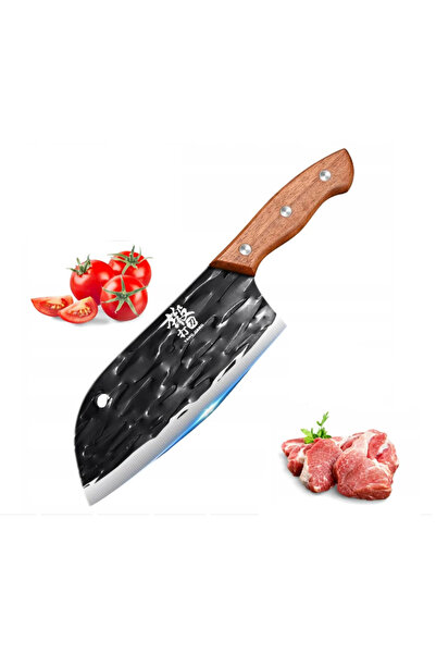 B-SQUL EXPEDITION Professional Kitchen Knife 30 cm, Stainless Steel, Wooden H...