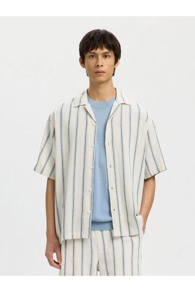 SELECTED Kurzarmhemd Relaxed Fit