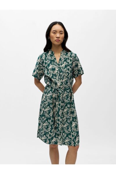 Object Rochie tip bluză cu imprimeu