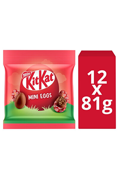 Nestle Kitkat Mini Eggs 81 g X 12'li