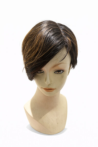 Genaric Short black and dark brown wig