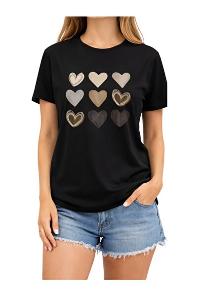 ship master Μαύρο μπλουζάκι με στάμπα με χαρακτήρα διαβόλου, 100% βαμβάκι, γρ...