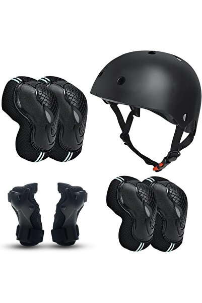 Arabest Kids Helmet Set with Knee Pads for Bike,Elbow Pads and Wrist Guards,A...