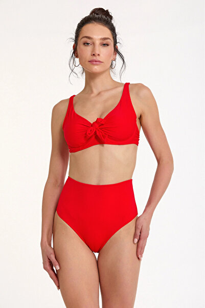 ALFA AKSESUAR 03 Argento 1475-3028 women's bow bikini set