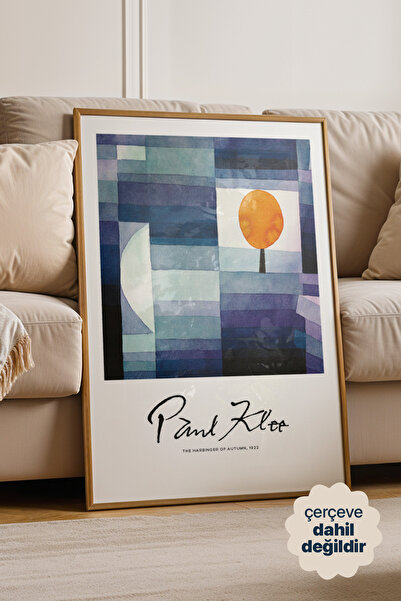 Persona Istanbul Paul Klee "The Harbinger of Autumn, 1922" - Modern Soyut Sul...