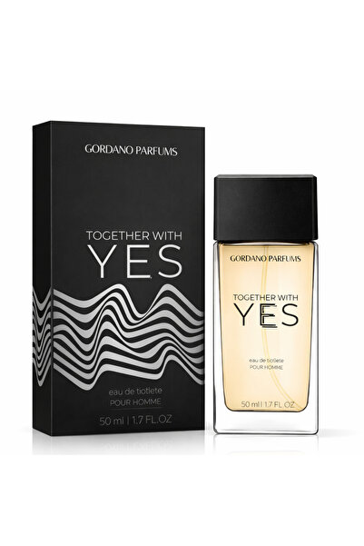 GORDANO PARFUMS Together With Yes Eau de Toilette for Men, 50 ml,