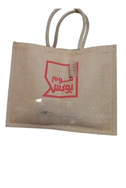 Generic حقيبة تسوق قماشية قطنية قابلة لإعادة الاستخدام